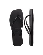 Havaianas Slim Square Toe Thong - Black