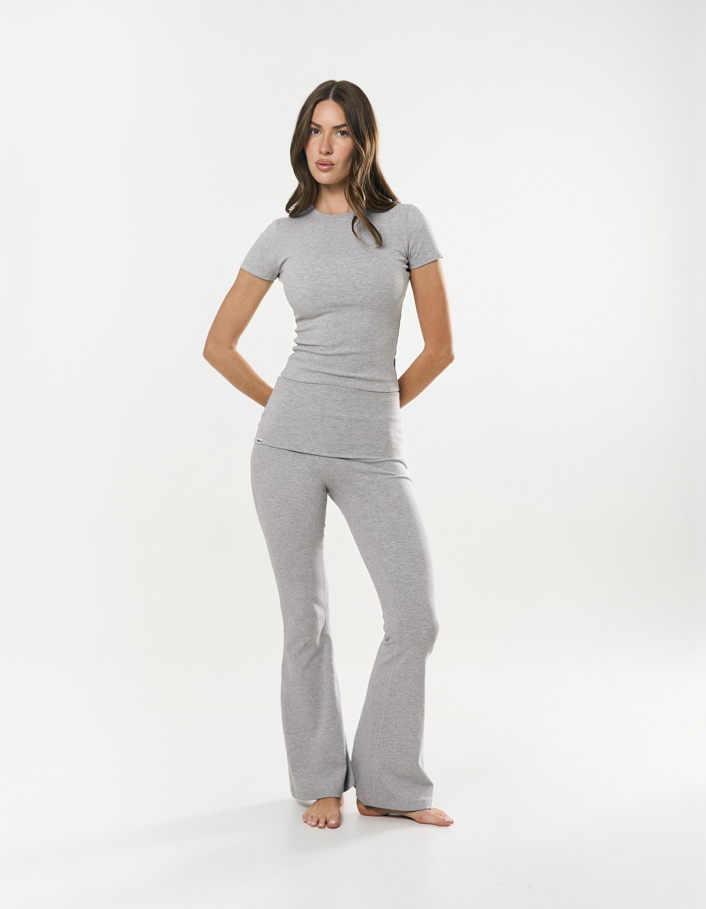 Cotton Comfort Baby Tee - Grey Marle
