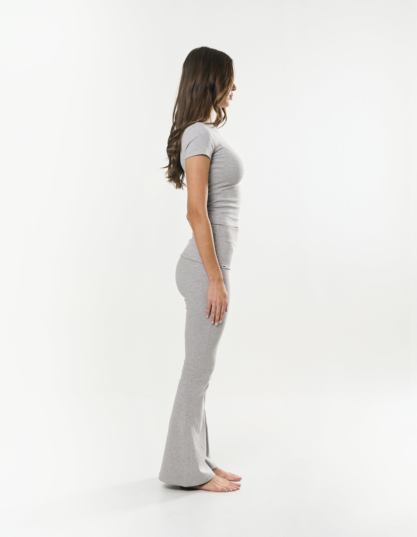 Cotton Comfort Baby Tee - Grey Marle