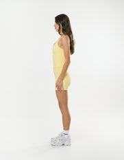 V Neck Tank Airlyte - Limoncello