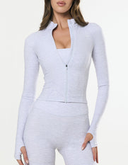 Active Zip Jacket Airlyte - Grey Marle
