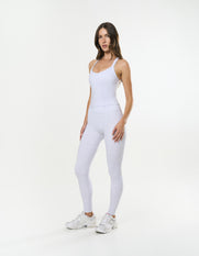 V Neck Tank Airlyte - Grey Marle