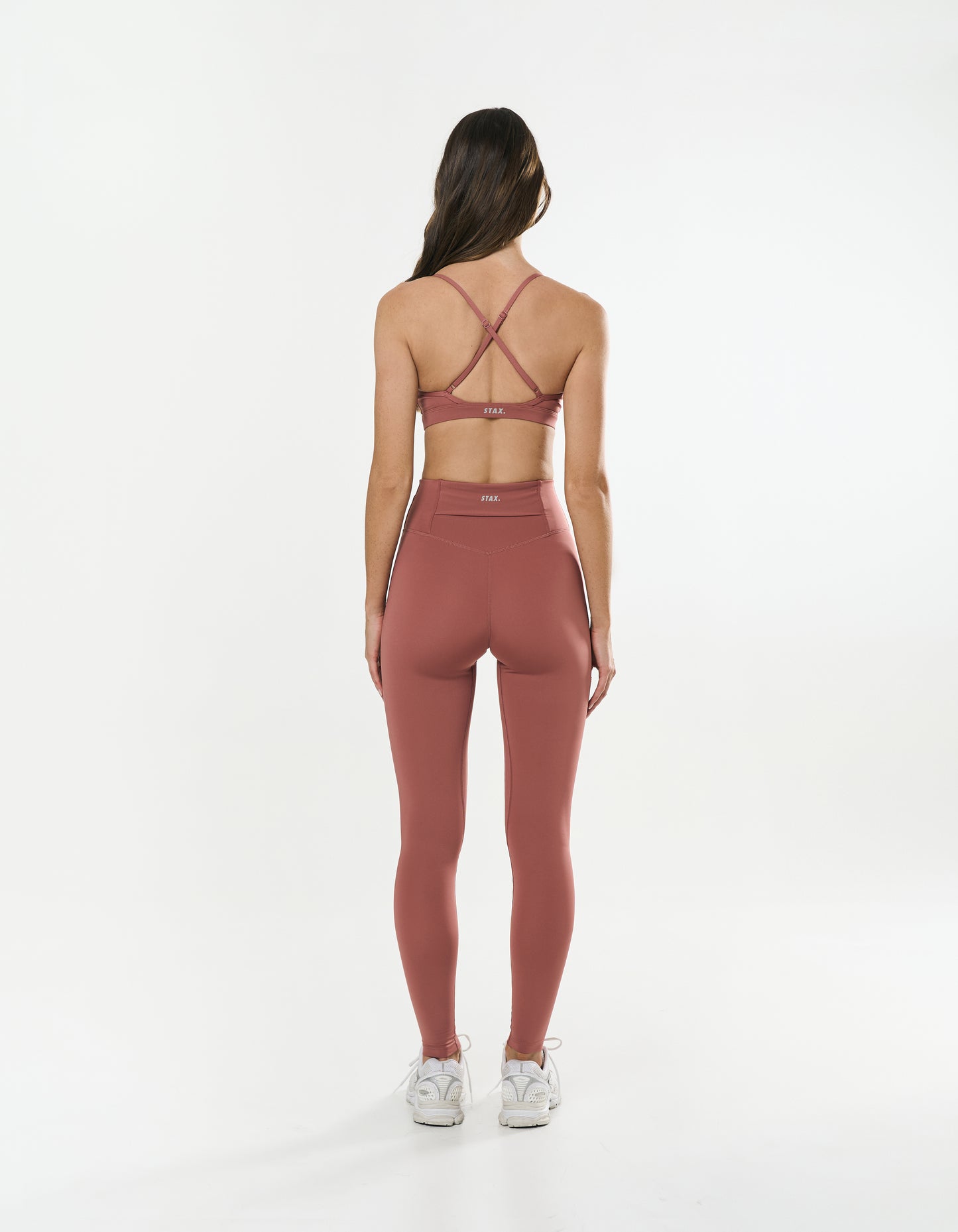 Pocket Full Length Tights Astryx - Rust