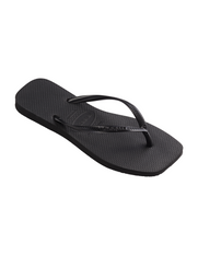 Havaianas Slim Square Toe Thong - Black