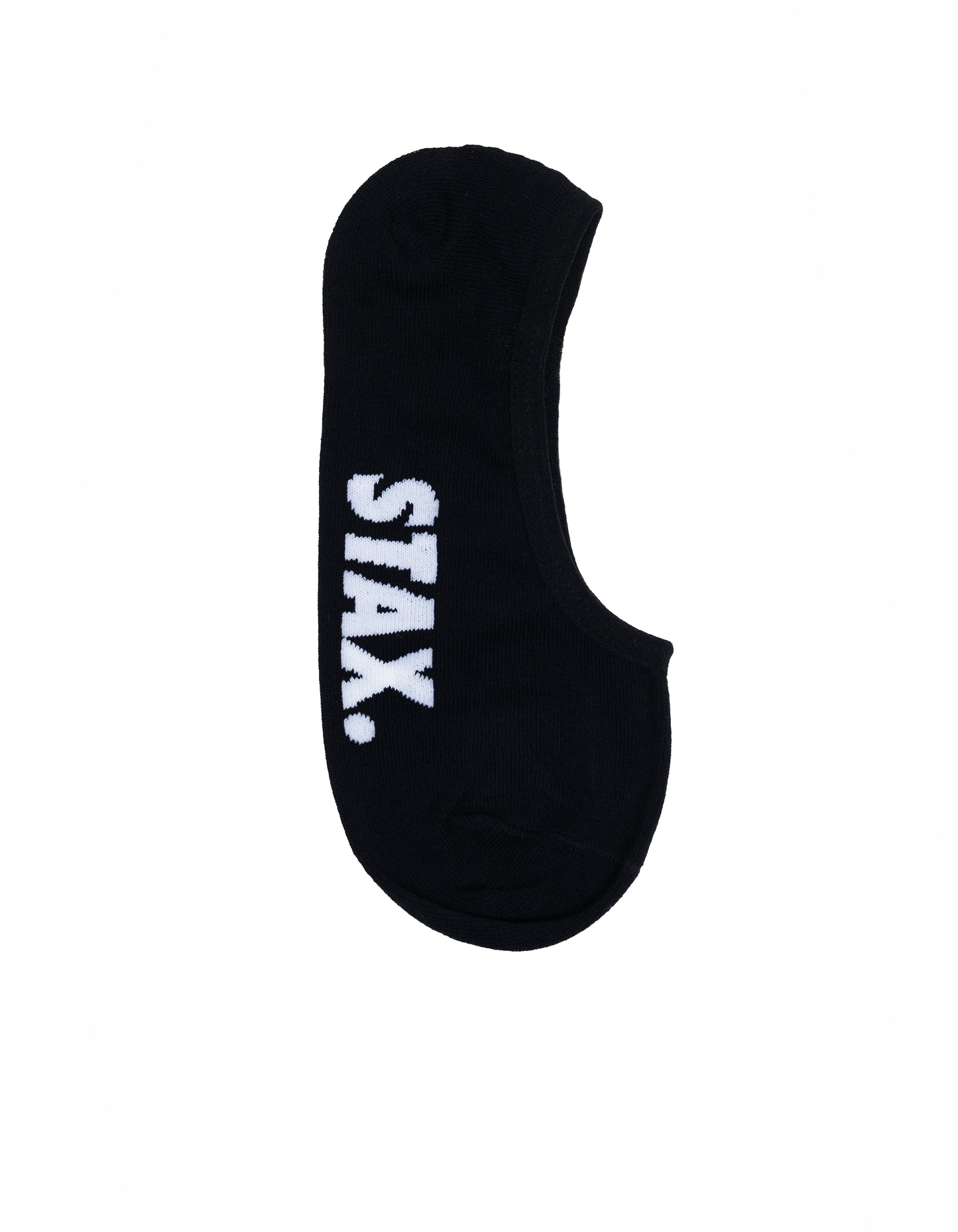 Unisex No Show Socks - Black
