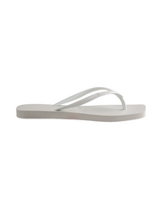 Havaianas Slim Square Toe Thong - White