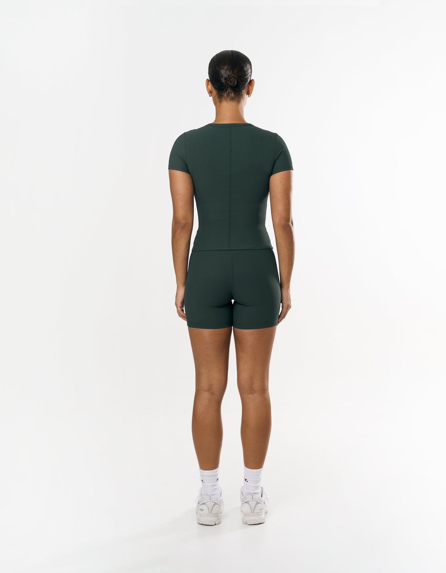 Active Rib Fitted Tee - Alpine