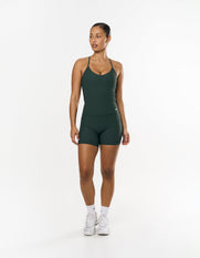 Active Rib Midi Bike Shorts - Alpine