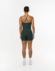 Active Rib Strappy Singlet - Alpine