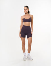 Crossback Crop Airlyte - Plum