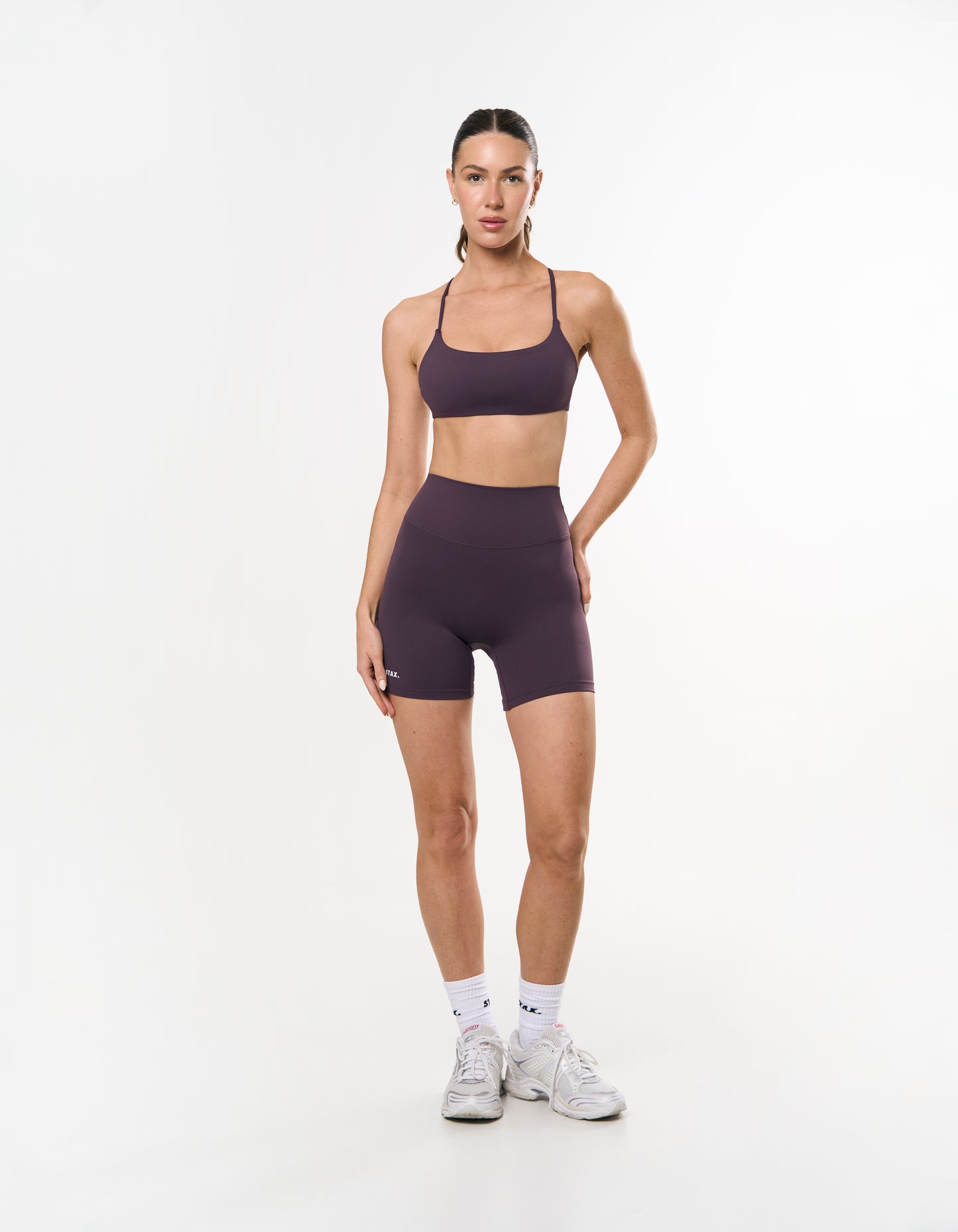 Midi Bike Shorts Airlyte - Plum