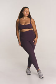 Full Length Tights Airlyte - Plum