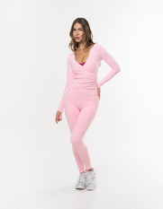 Wrap Longsleeve Airlyte - Blush