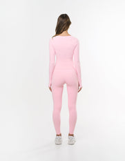 Wrap Longsleeve Airlyte - Blush