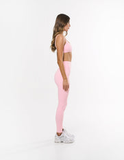 Ruched Crop Airlyte - Blush