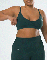 Premium Seamless Bralette - Forest