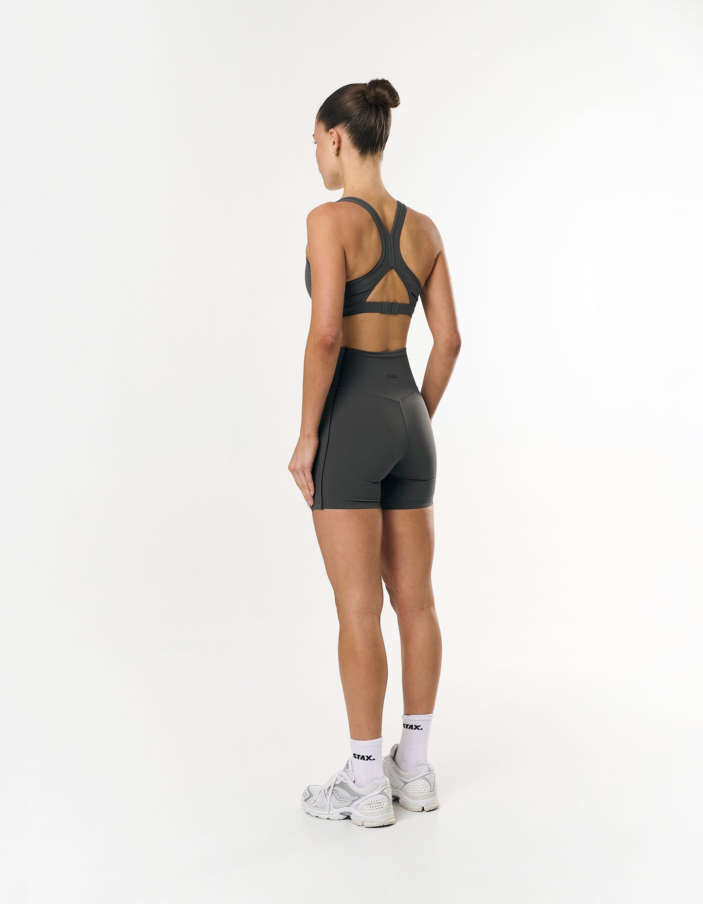 Contour Midi Bike Shorts Airlyte - Storm