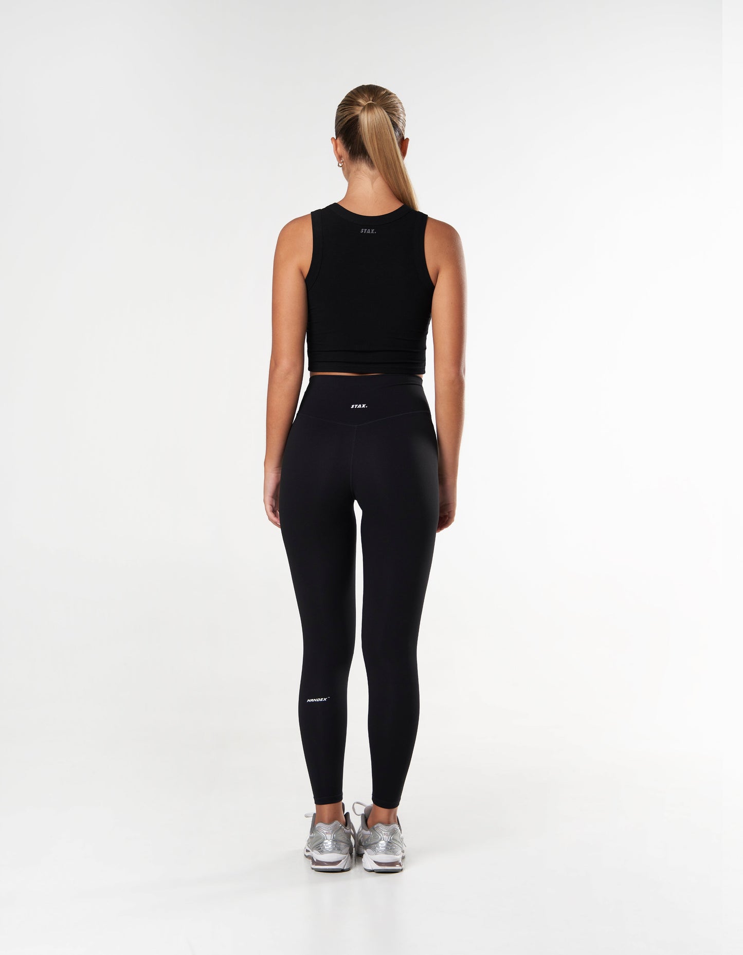 Ribbed Tank - Black