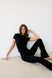 Cotton Comfort Baby Tee - Black