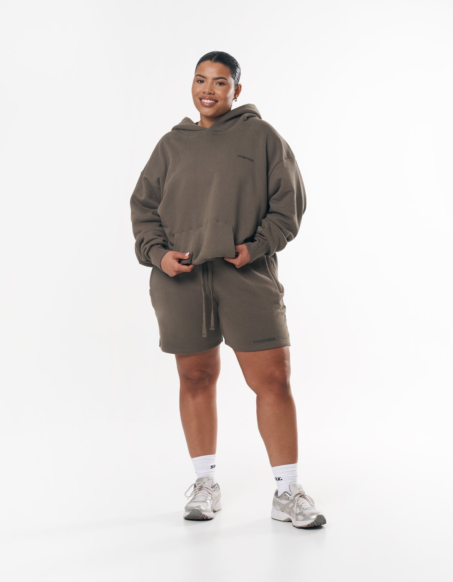 Co Activewear - Elements Hoodie Bark third image