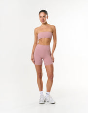 Bandeau Crop Airlyte - Dusty Pink