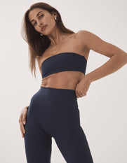 Bandeau Crop Airlyte - Midnight