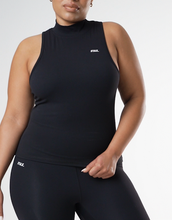 High Neck Tank NANDEX™ - Black