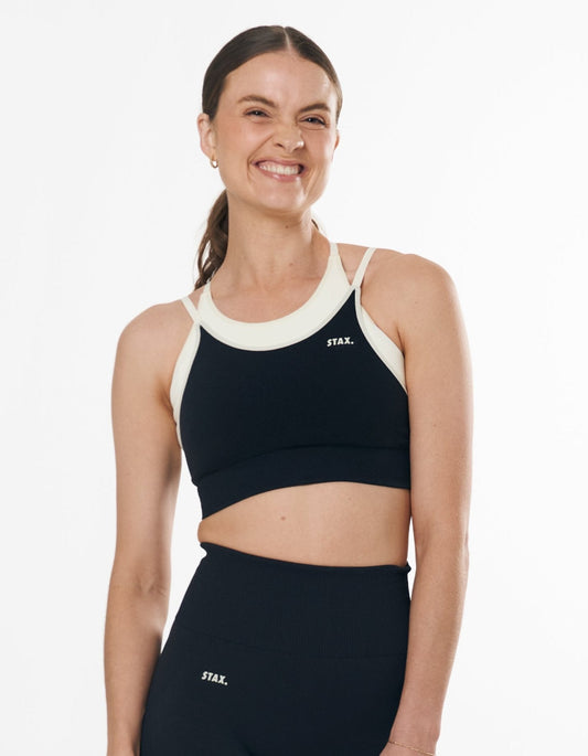 Co Activewear Crop Layered Kic Seamless