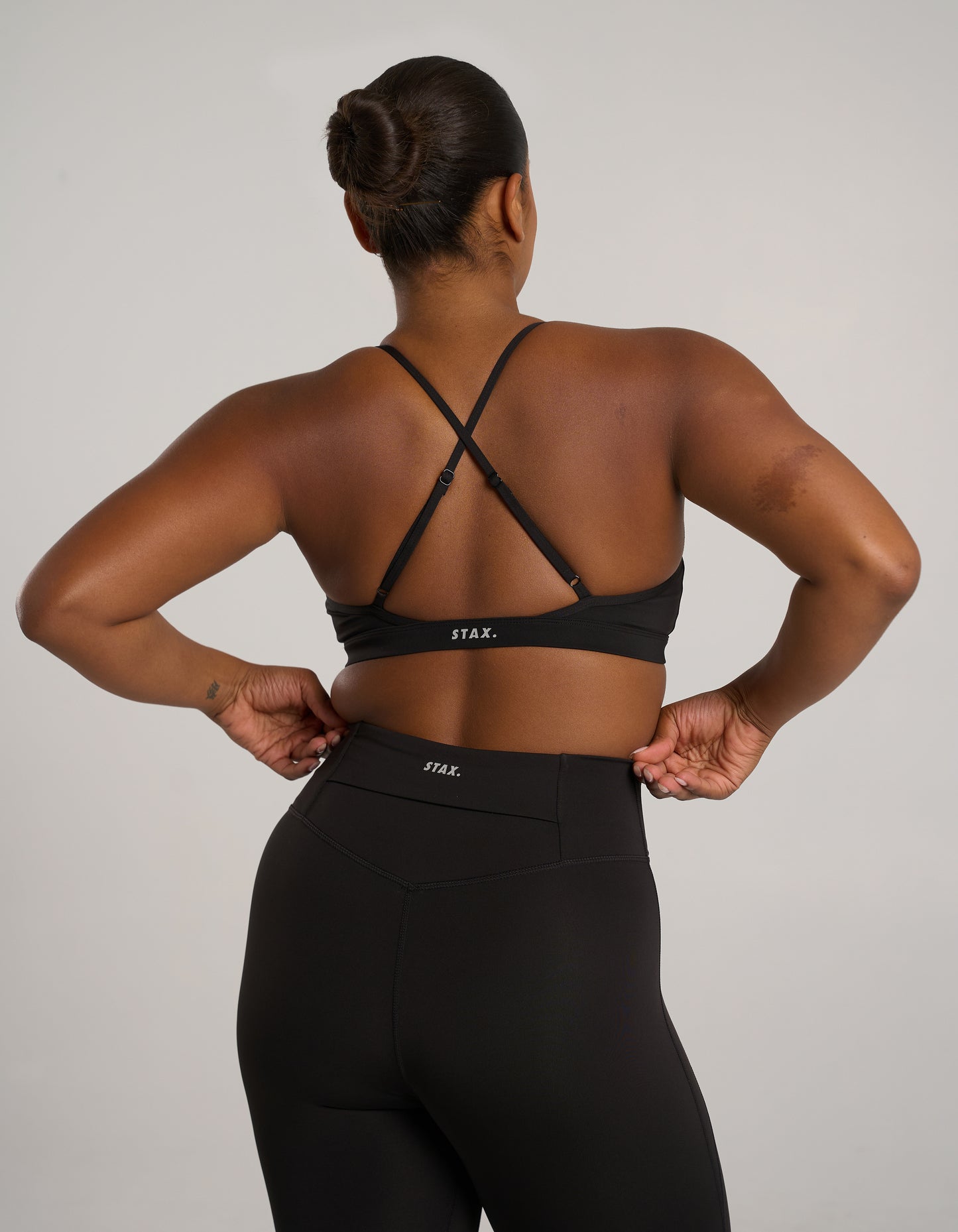 Crossback Sports Crop Astryx - Carbon