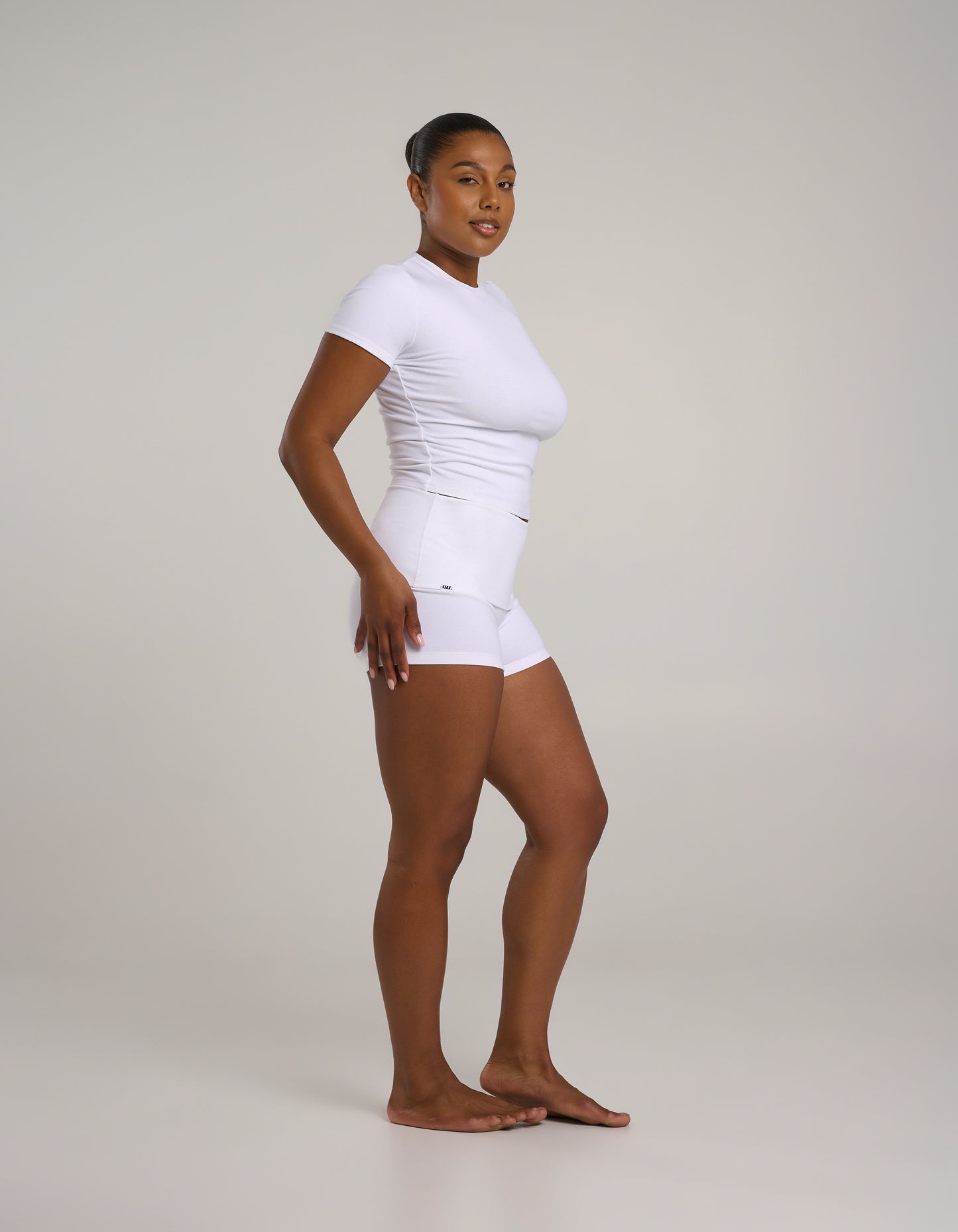 Cotton Comfort Baby Tee - White