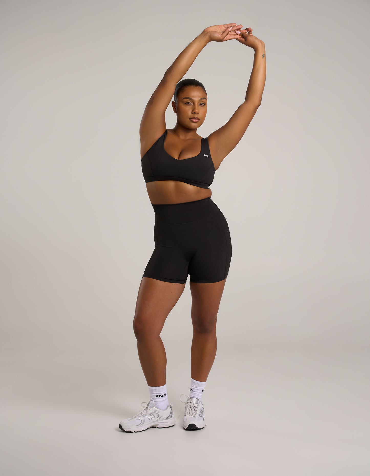 Pocket Midi Bike Shorts Astryx - Carbon