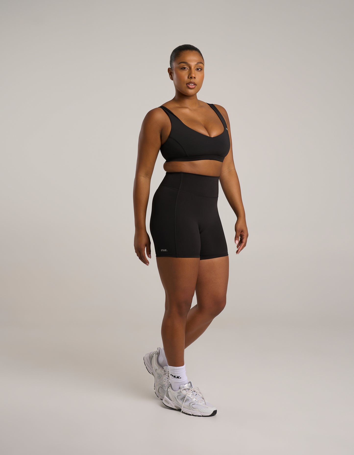 Pocket Midi Bike Shorts Astryx - Carbon