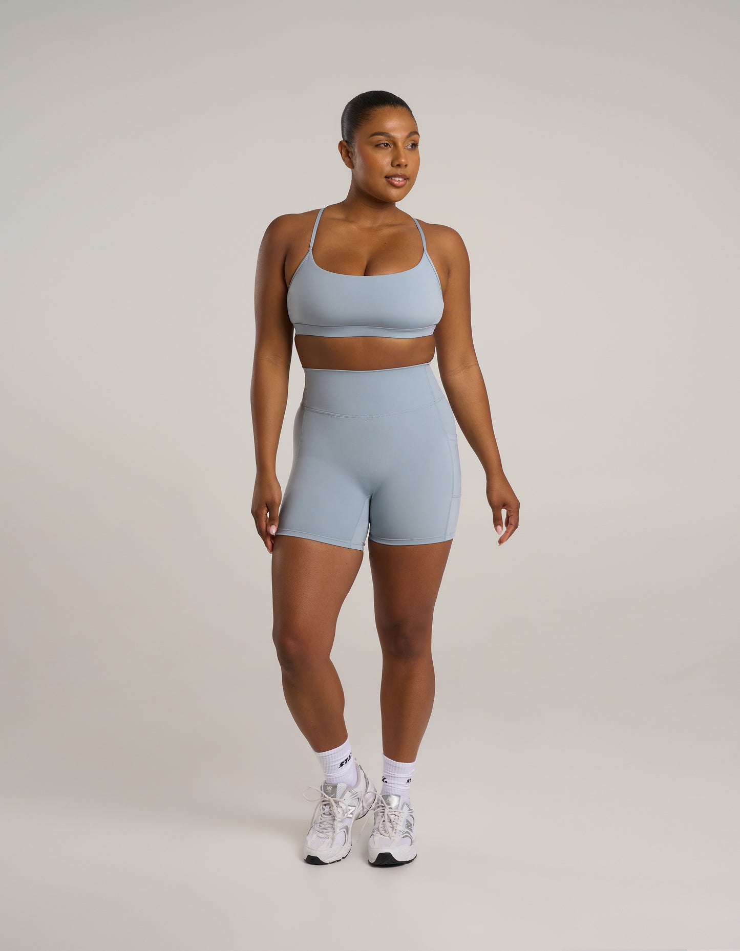 Pocket Midi Bike Shorts Astryx - Vapour