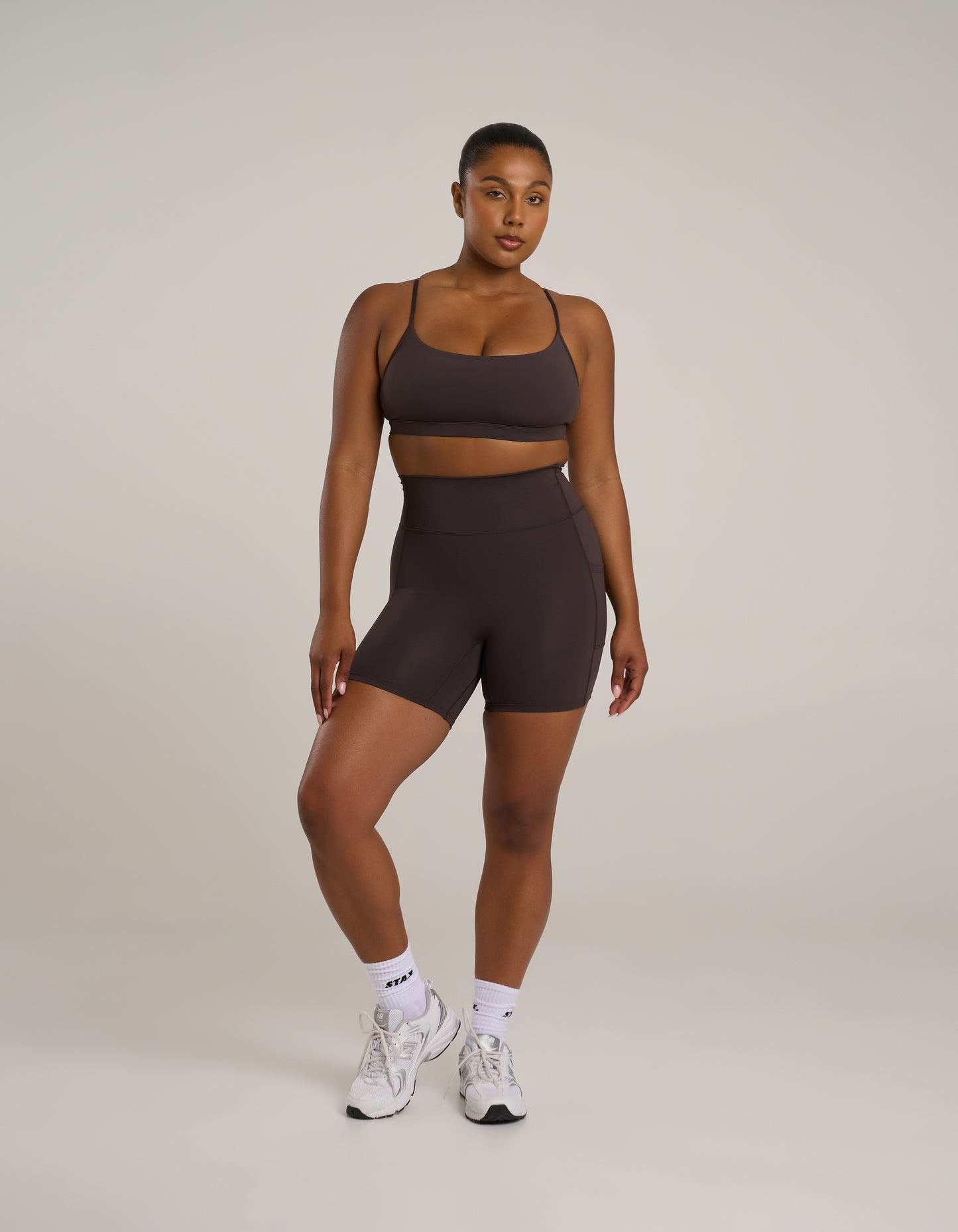 Crossback Sports Crop Astryx - Truffle