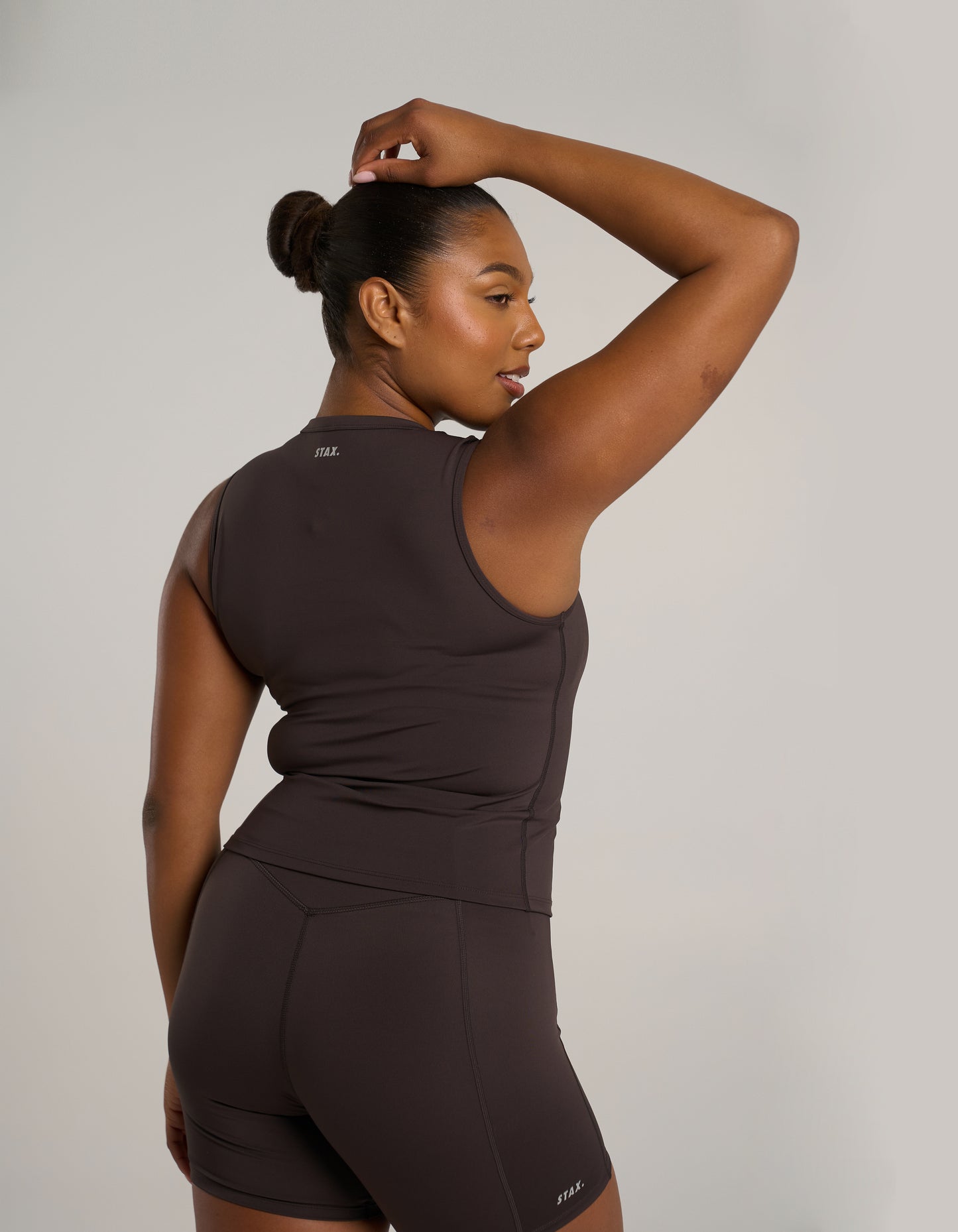 Muscle Tank Astryx - Truffle
