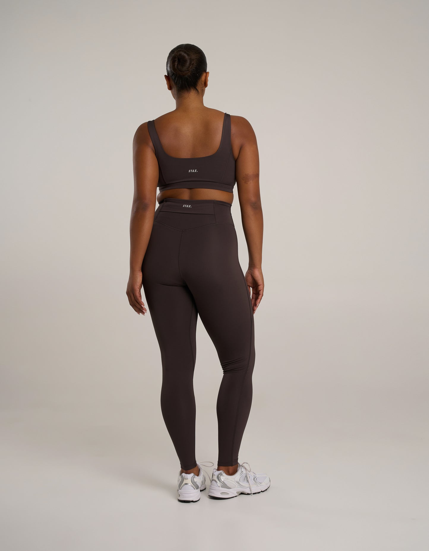 Pocket Full Length Tights Astryx - Truffle