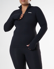 Long Sleeve Body Top NANDEX™ - Black