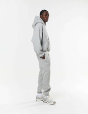 Classic Cuffed Jogger - Dark Grey Marle