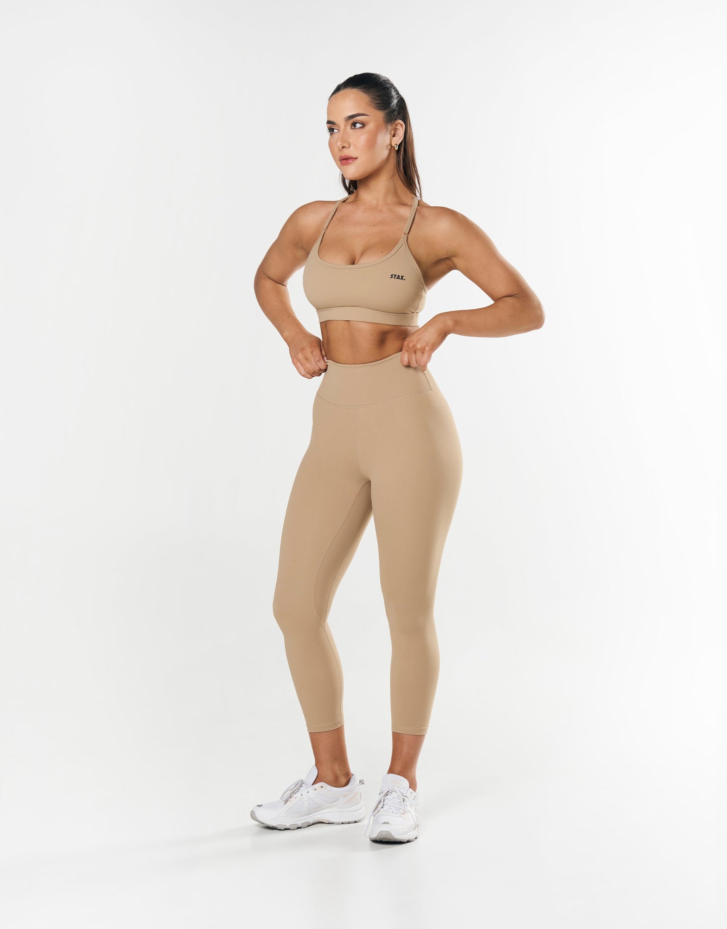 Co Activewear - Strappy Crop NANDEX ™ Sand third image