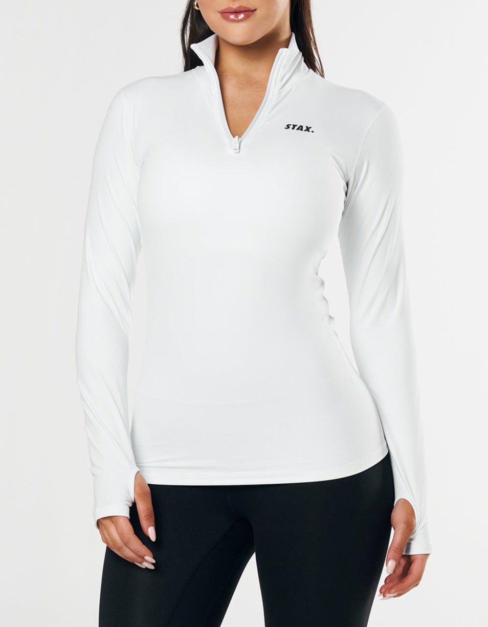 Long Sleeve Body Top NANDEX ™ - White