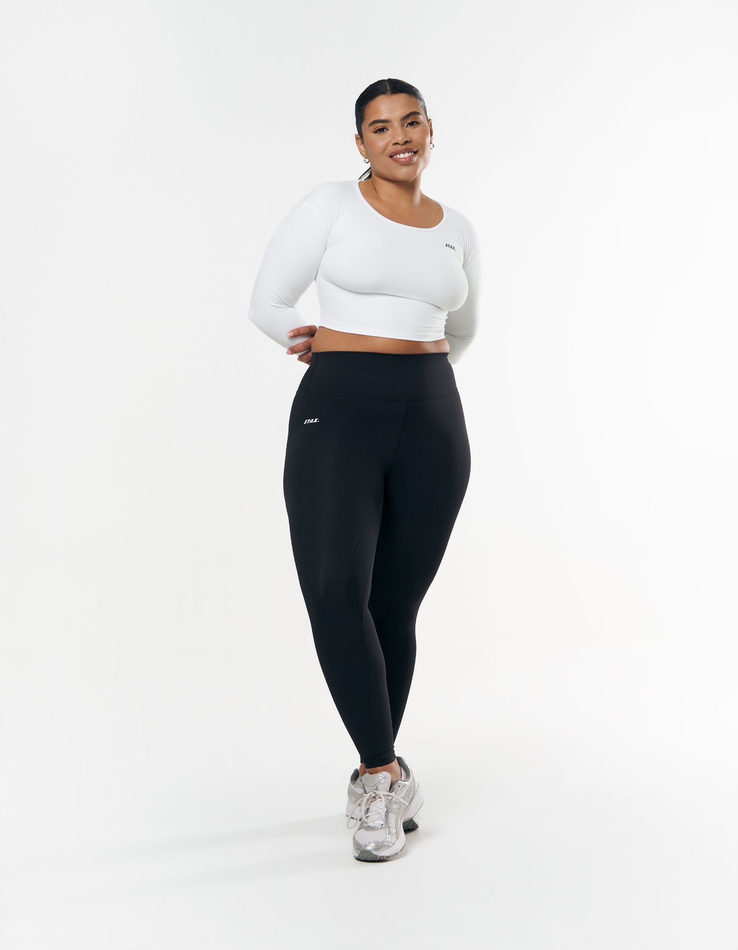 Scoop Long Sleeve NANDEX™ - White