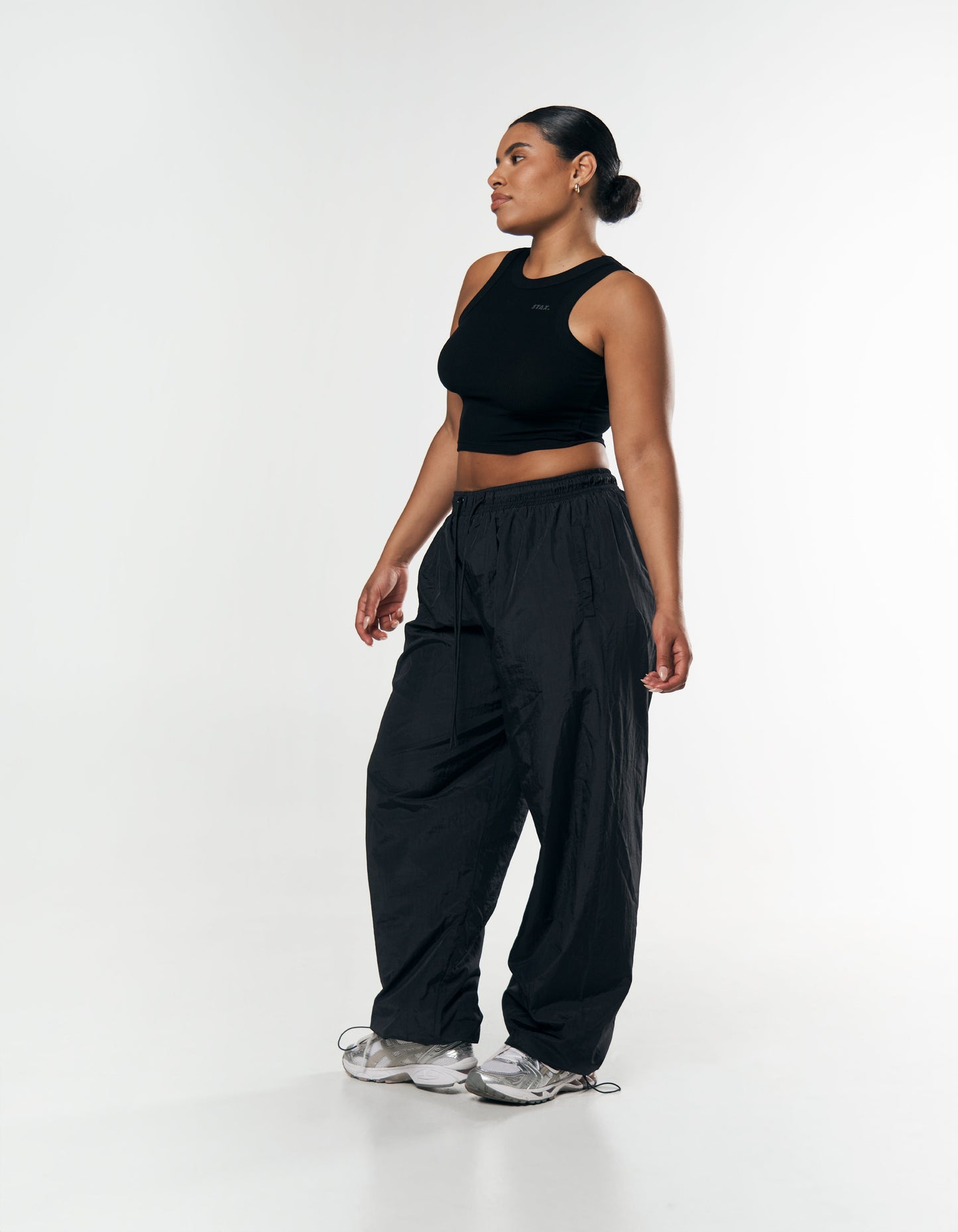 Ribbed Tank - Black