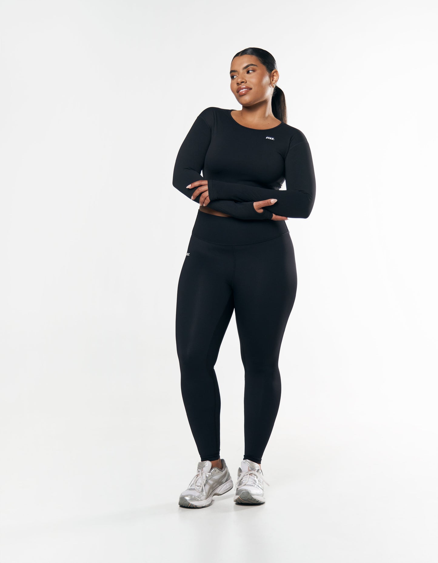 Scoop Long Sleeve NANDEX™ - Black