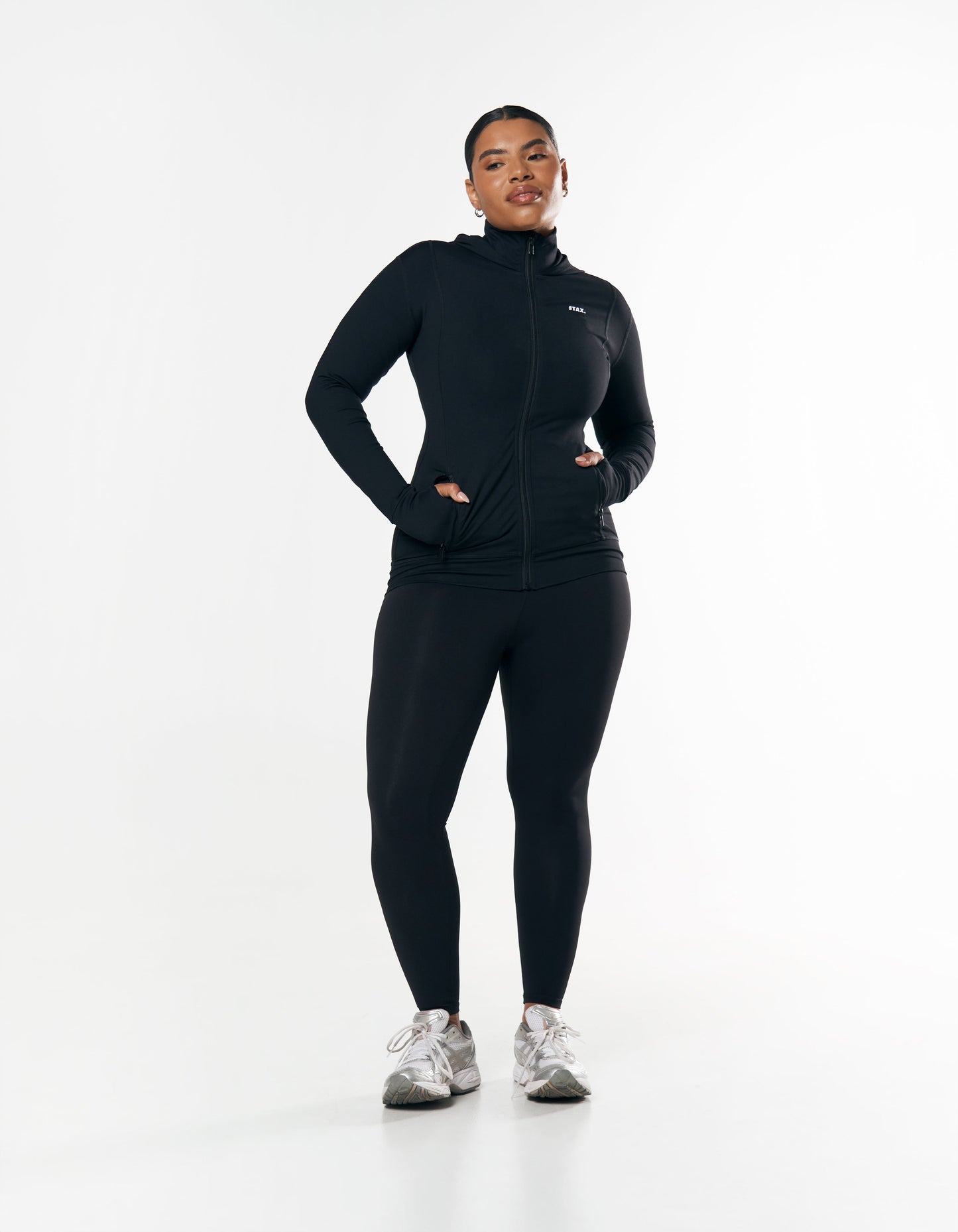 Zip Jacket Hoodie NANDEX™ - Black
