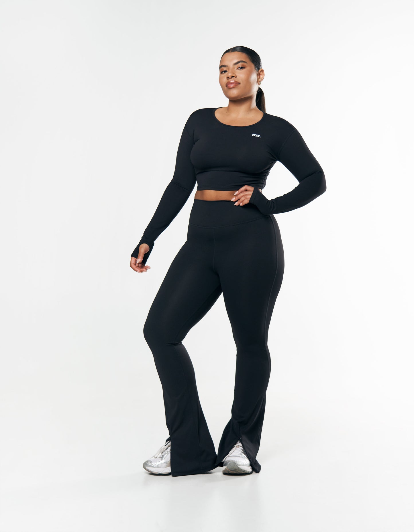 Scoop Long Sleeve NANDEX™ - Black