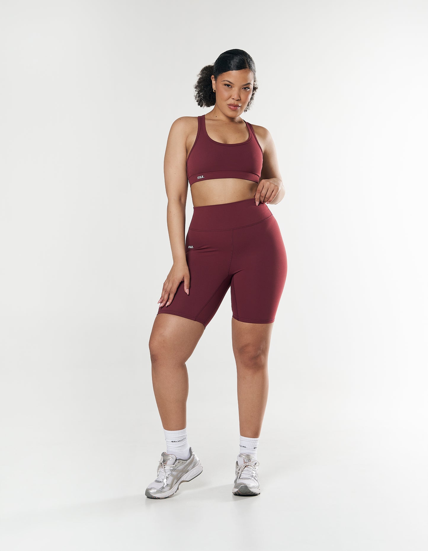 Co Activewear - Classic Crop NANDEX ™ Maple fourth image
