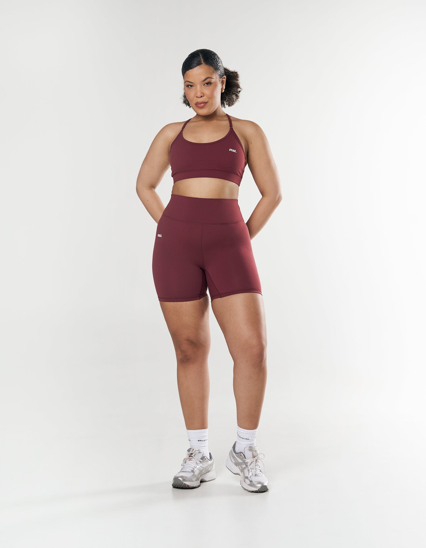 Co Activewear - Midi Bike Shorts NANDEX ™ Maple fourth image