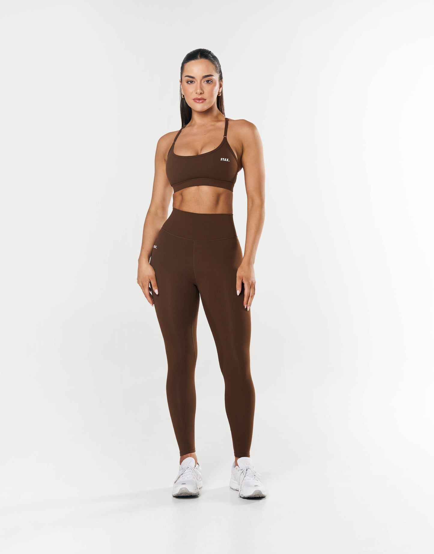 Co Activewear - Strappy Crop NANDEX ™ Raw Umber third image