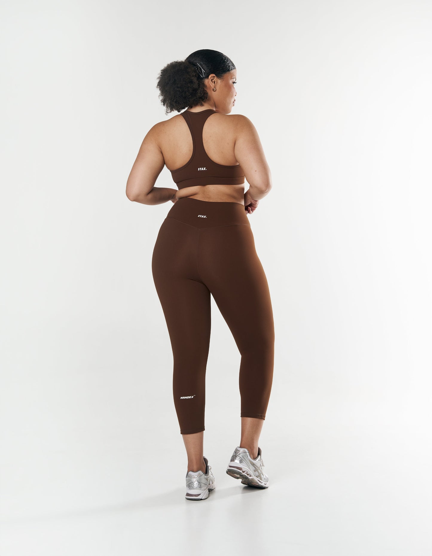 Co Activewear - Classic Crop NANDEX ™ Raw Umber sixth image