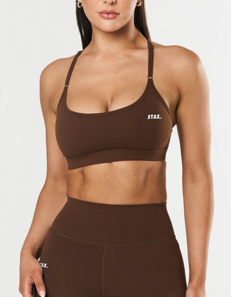Co Activewear - Strappy Crop NANDEX ™ Raw Umber secondary image